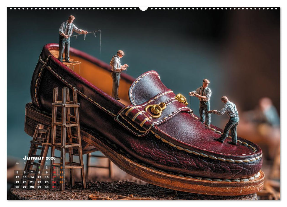 Miniatur - Atelier (CALVENDO Wandkalender 2026)