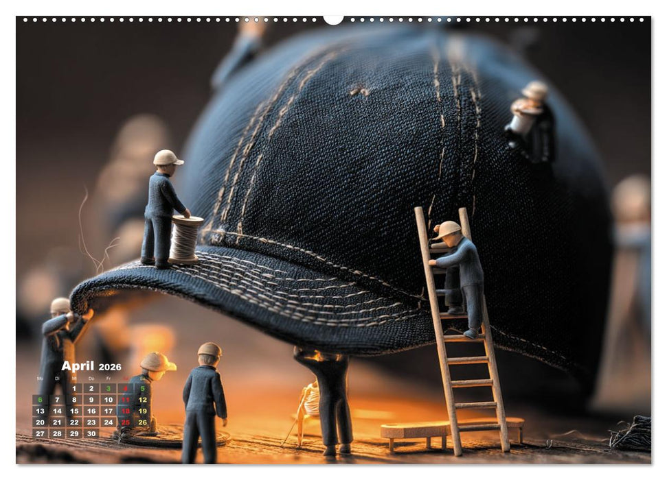 Miniatur - Atelier (CALVENDO Premium Wandkalender 2026)