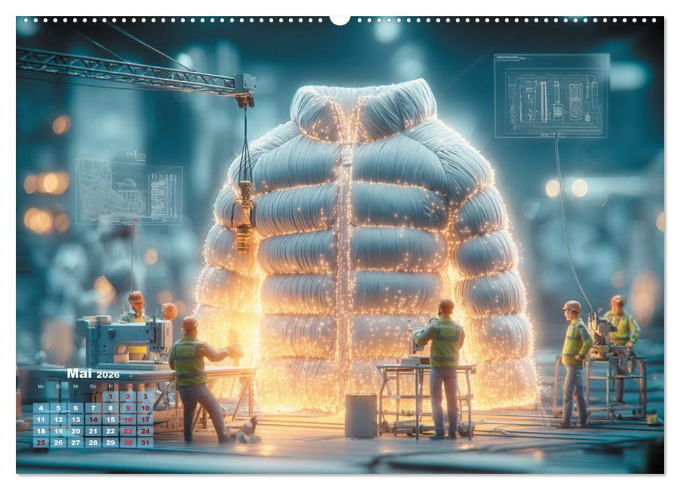 Miniatur - Atelier (CALVENDO Premium Wandkalender 2026)