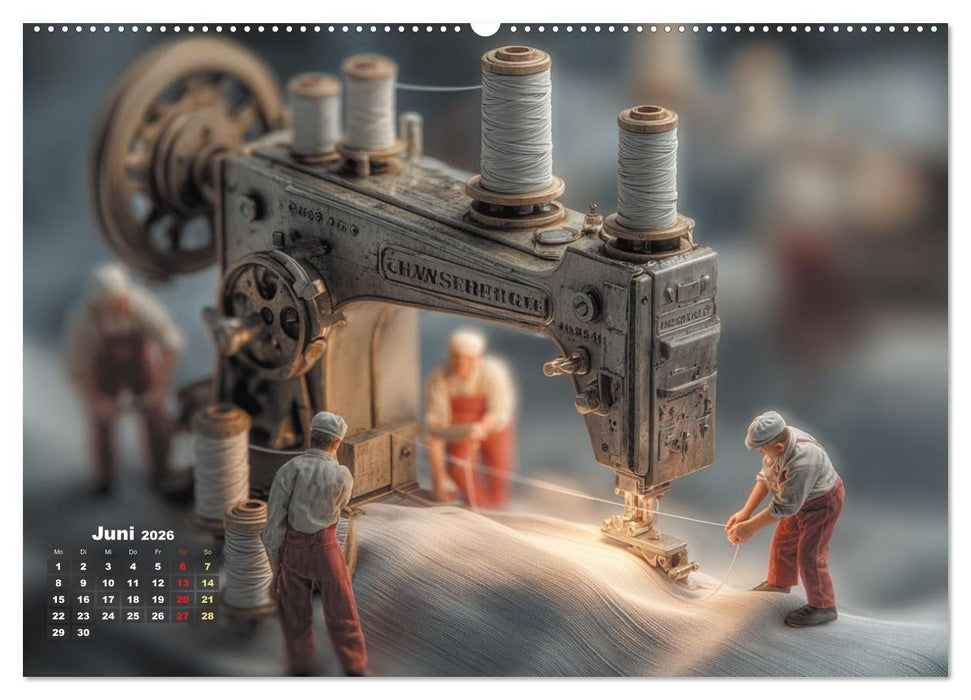 Miniatur - Atelier (CALVENDO Premium Wandkalender 2026)