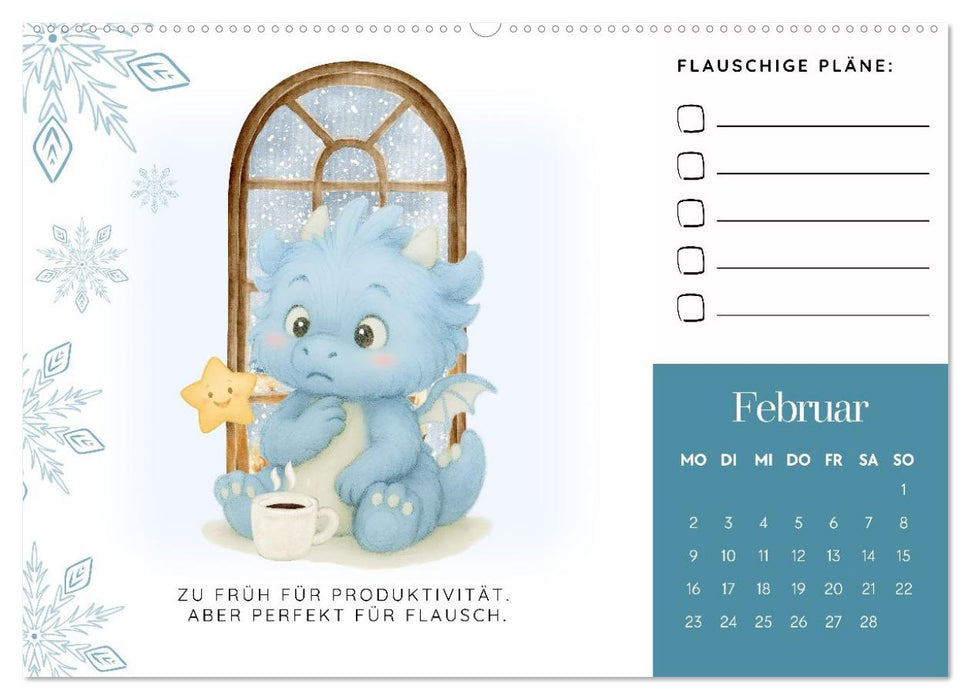 Mit Dream flauschig durchs Jahr (CALVENDO Premium Wandkalender 2026)