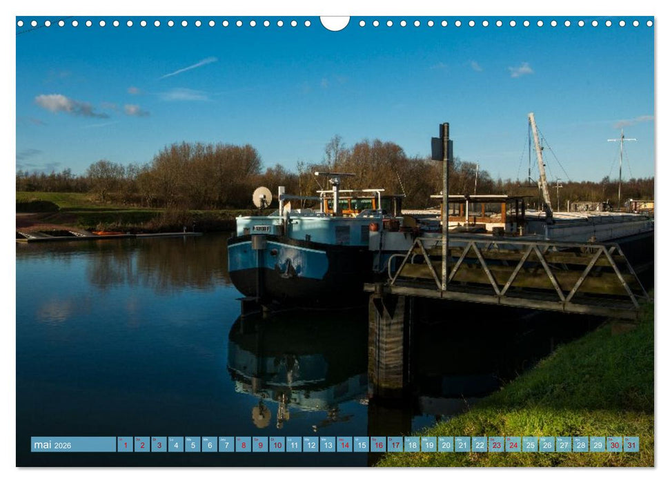 Les Hauts-de-France (CALVENDO Calendrier mensuel 2026)