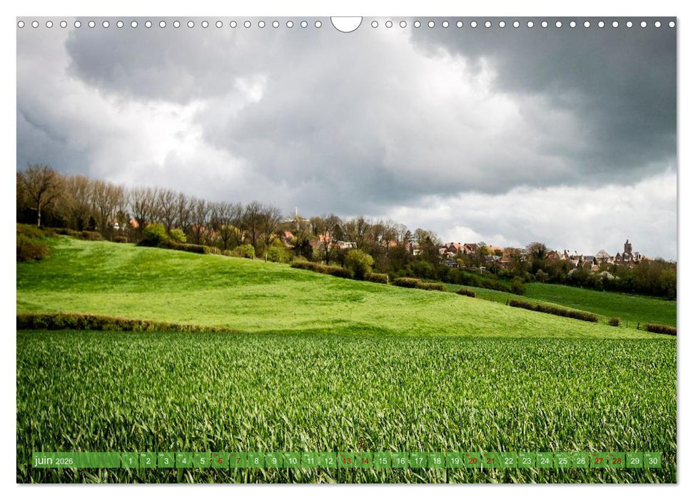 Les Hauts-de-France (CALVENDO Calendrier mensuel 2026)