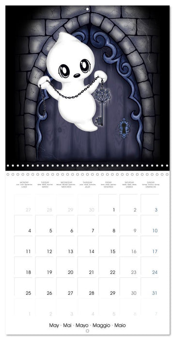 Mythical Gothic Animals (CALVENDO Monthly Calendar 2026)
