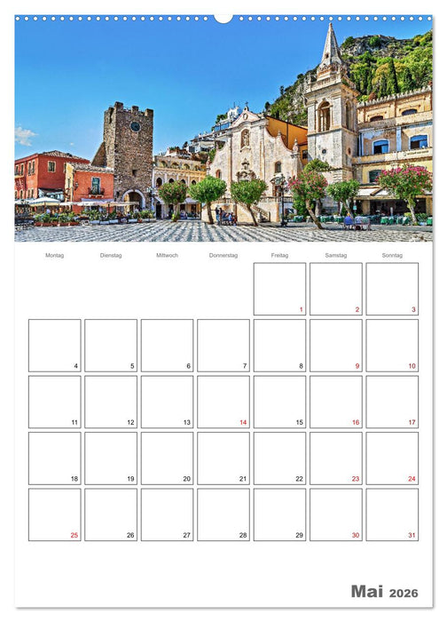 Italiens Schönheit - Terminplaner (CALVENDO Wandkalender 2026)
