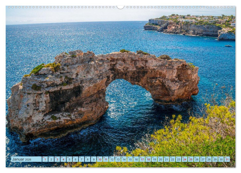 Mallorcas Ostküsten-Momente (CALVENDO Wandkalender 2026)