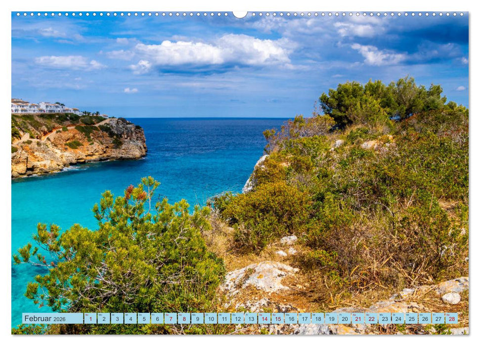 Mallorcas Ostküsten-Momente (CALVENDO Wandkalender 2026)