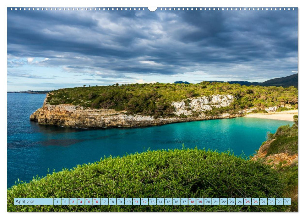 Mallorcas Ostküsten-Momente (CALVENDO Wandkalender 2026)