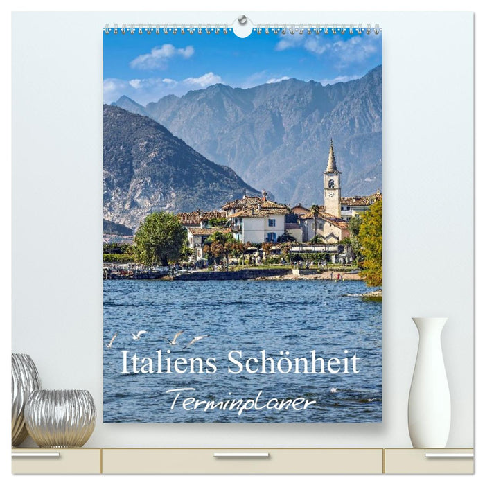 Italiens Schönheit - Terminplaner (CALVENDO Premium Wandkalender 2026)