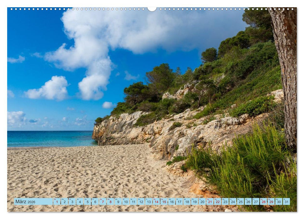 Mallorcas Ostküsten-Momente (CALVENDO Premium Wandkalender 2026)