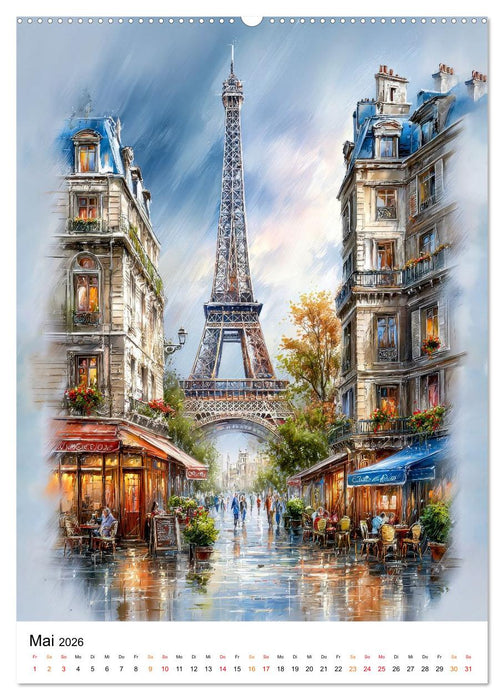 Städte im Farbenspiel (CALVENDO Wandkalender 2026)