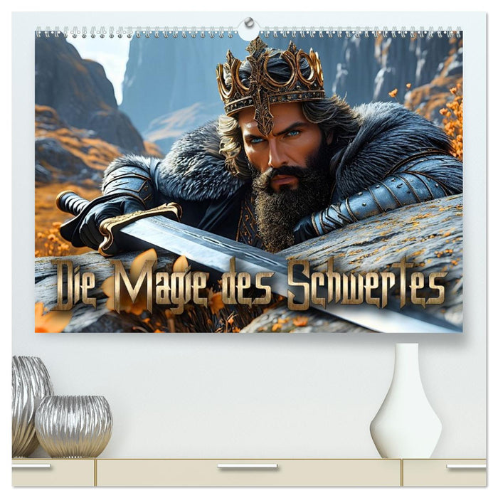 Die Magie des Schwertes (CALVENDO Premium Wandkalender 2026)