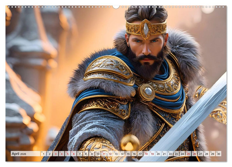 Die Magie des Schwertes (CALVENDO Premium Wandkalender 2026)
