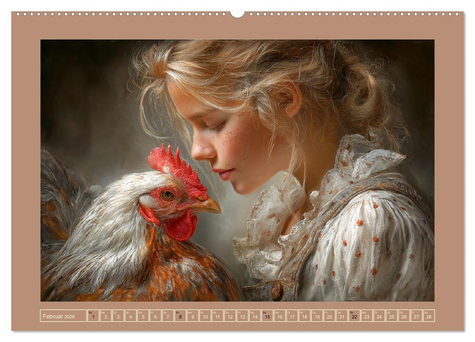 Mensch und Tier. Momente voller Wärme, Vertrauen und Respekt (CALVENDO Premium Wandkalender 2026)