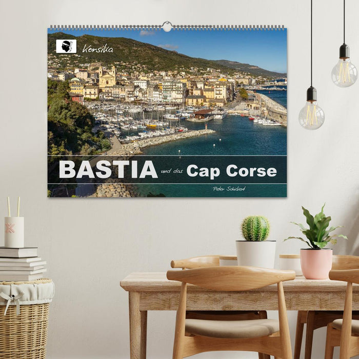Korsika - Bastia und das Cap Corse (CALVENDO Wandkalender 2026)