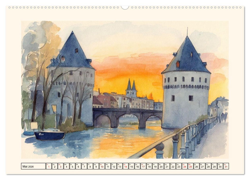 Belgien - absolut sehenswert (CALVENDO Wandkalender 2026)