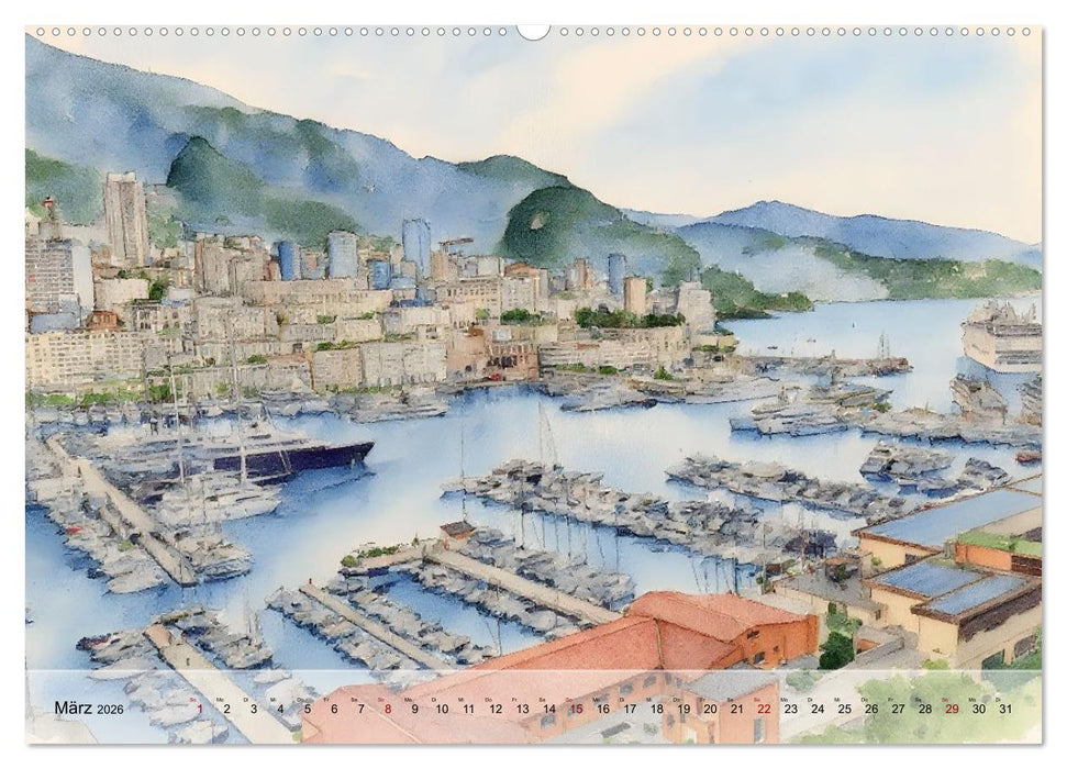 Europas Zwergstaaten im Fokus (CALVENDO Wandkalender 2026)