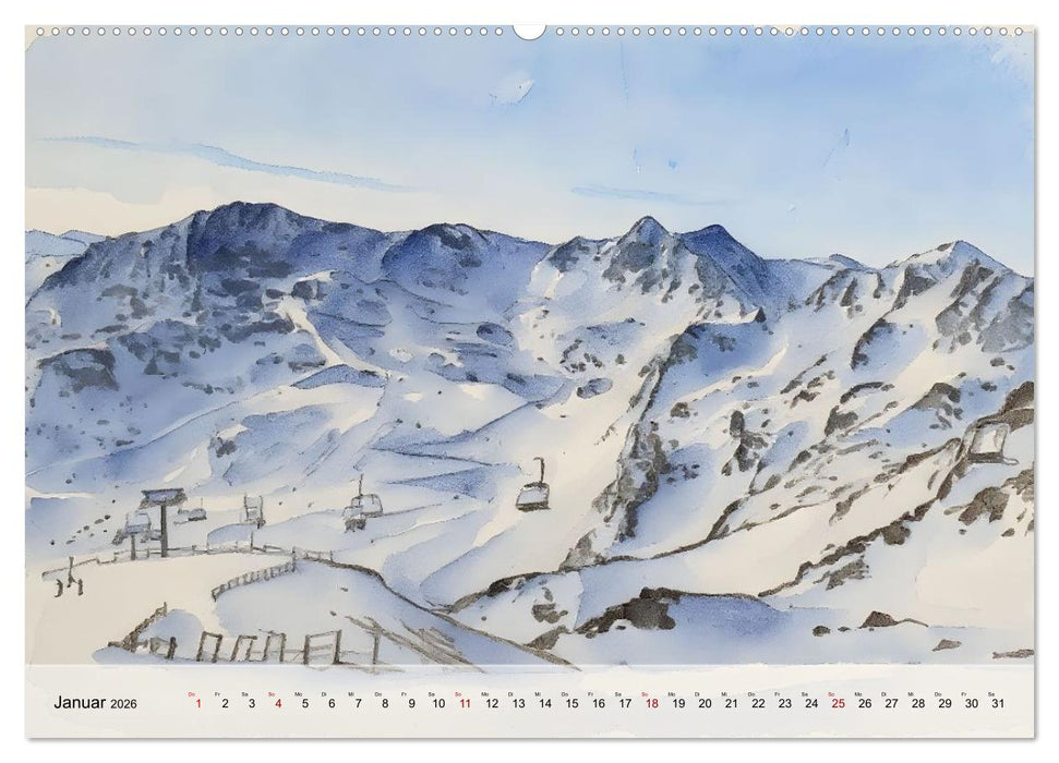 Europas Zwergstaaten im Fokus (CALVENDO Premium Wandkalender 2026)