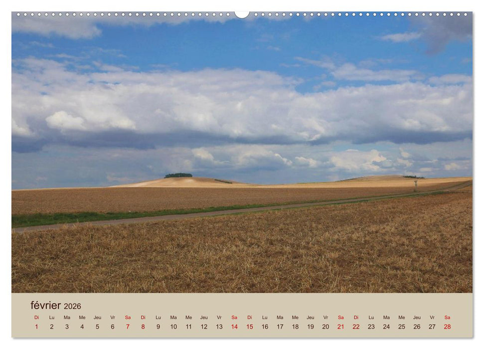 Paysages de l'Yonne (CALVENDO Calendrier mensuel 2026)