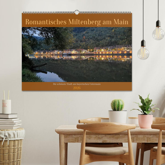Romantisches Miltenberg am Main (CALVENDO Wandkalender 2026)
