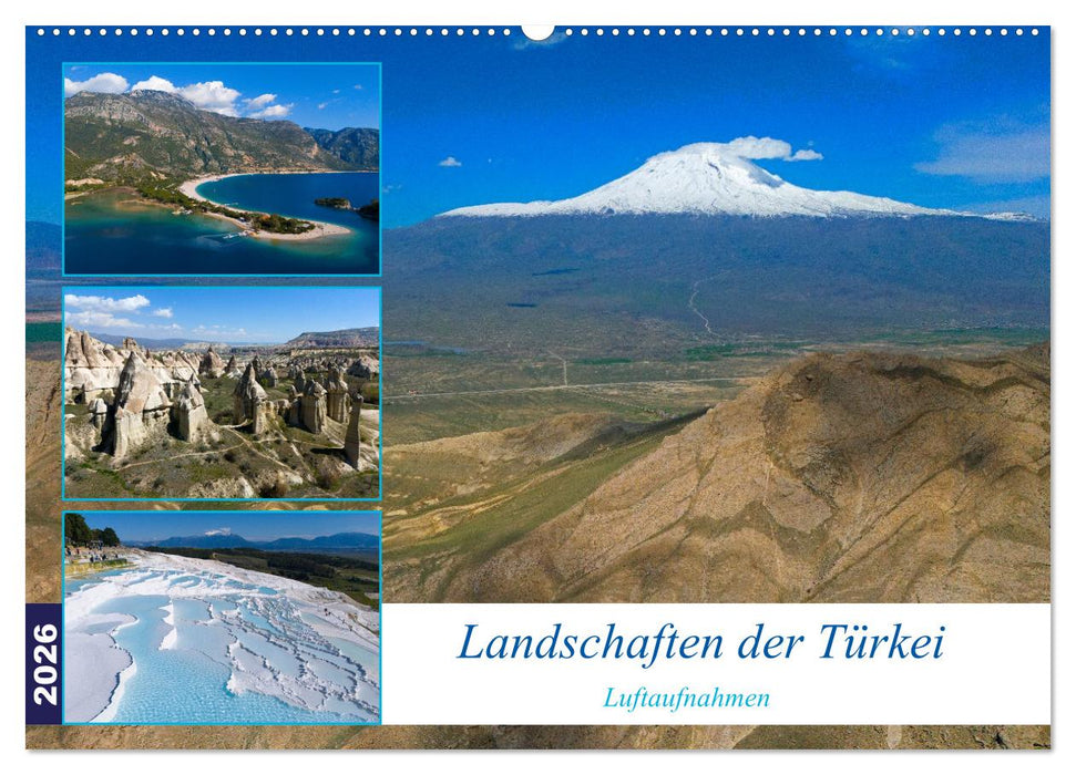 Landschaften der Türkei (CALVENDO Wandkalender 2026)