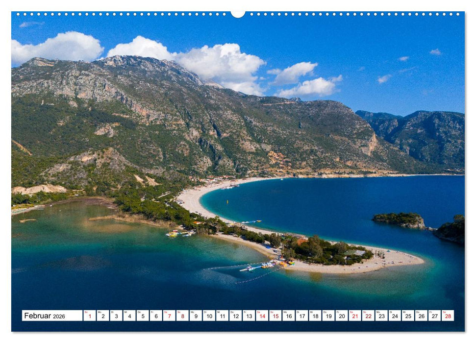 Landschaften der Türkei (CALVENDO Wandkalender 2026)