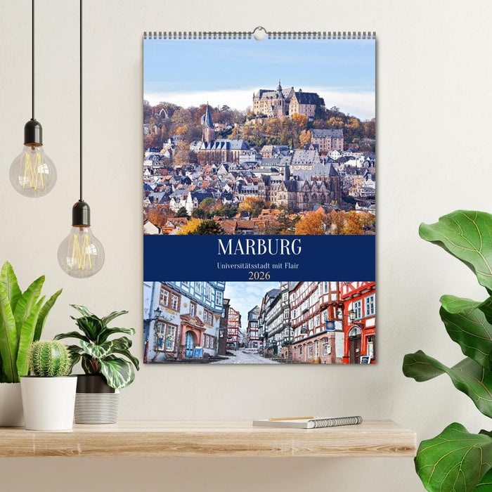 Marburg - Universitätsstadt mit Flair (CALVENDO Wandkalender 2026)