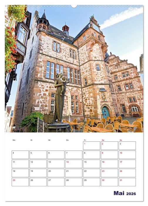 Marburg - Universitätsstadt mit Flair (CALVENDO Wandkalender 2026)