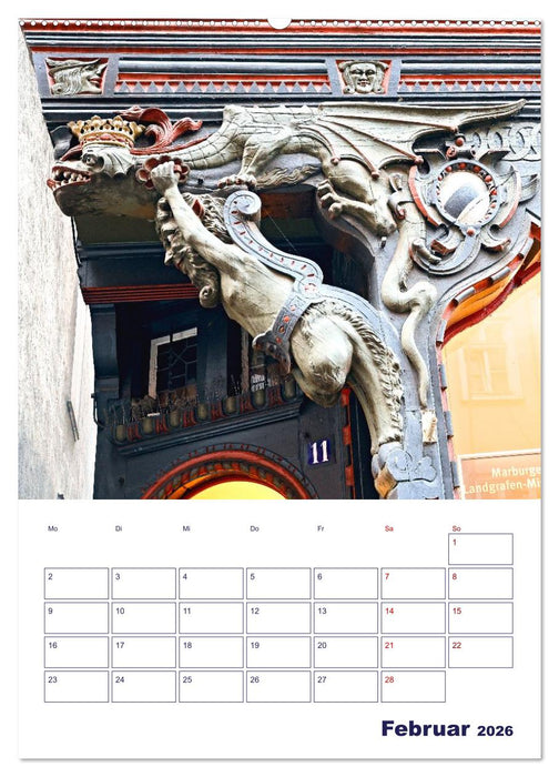 Marburg - Universitätsstadt mit Flair (CALVENDO Premium Wandkalender 2026)