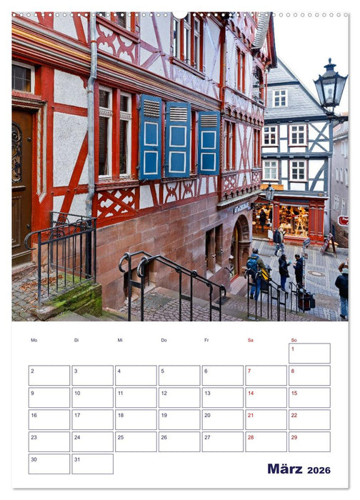 Marburg - Universitätsstadt mit Flair (CALVENDO Premium Wandkalender 2026)