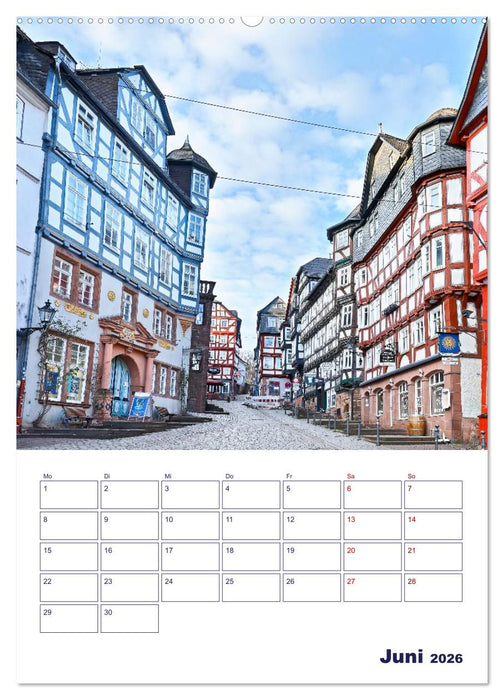 Marburg - Universitätsstadt mit Flair (CALVENDO Premium Wandkalender 2026)