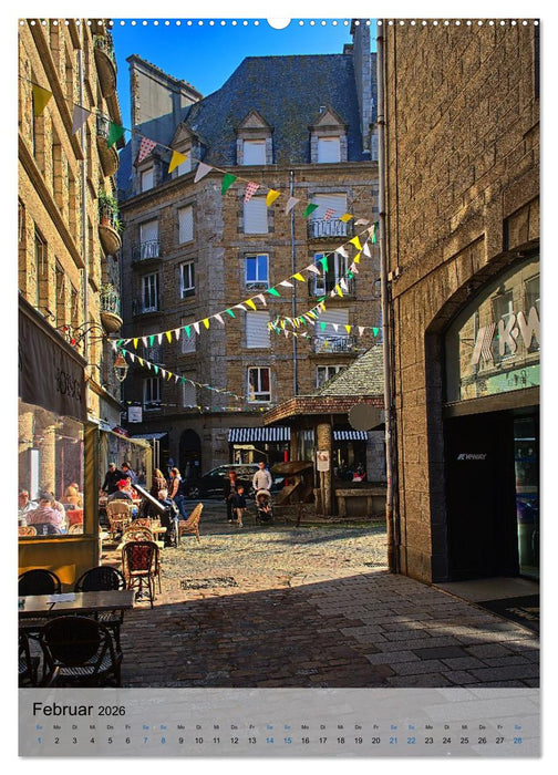 Bretagne. Traumhafte Gesichter einer Region (CALVENDO Wandkalender 2026)