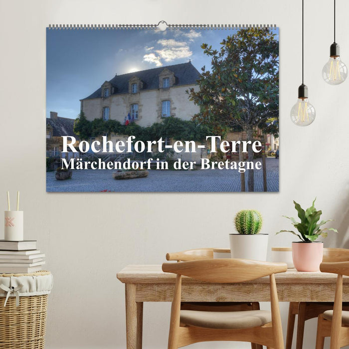 Rochefort-en-Terre, das Reiseziel in der Bretagne (CALVENDO Wandkalender 2026)