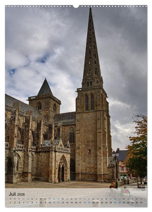 Bretagne. Traumhafte Gesichter einer Region (CALVENDO Premium Wandkalender 2026)