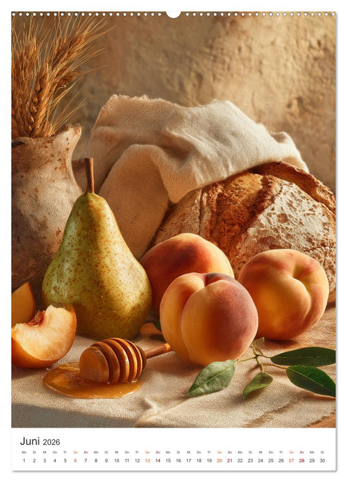 Das Gourmet Jahr (CALVENDO Wandkalender 2026)