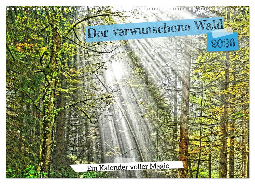 Verwunschene Waldträume: Ein Kalender voller Magie (CALVENDO Wandkalender 2026)