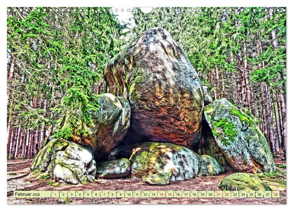 Verwunschene Waldträume: Ein Kalender voller Magie (CALVENDO Wandkalender 2026)