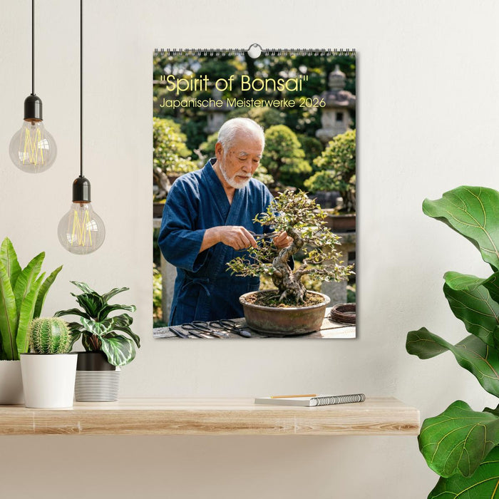 Spirit of Bonsai – Japanische Meisterwerke 2026 (CALVENDO Wandkalender 2026)