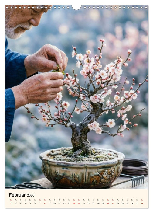 Spirit of Bonsai – Japanische Meisterwerke 2026 (CALVENDO Wandkalender 2026)
