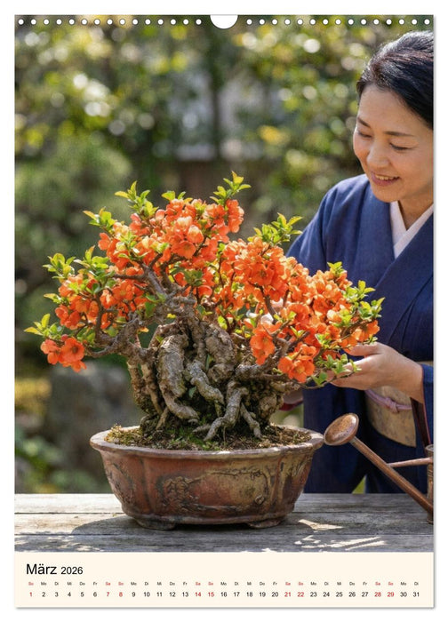 Spirit of Bonsai – Japanische Meisterwerke 2026 (CALVENDO Wandkalender 2026)