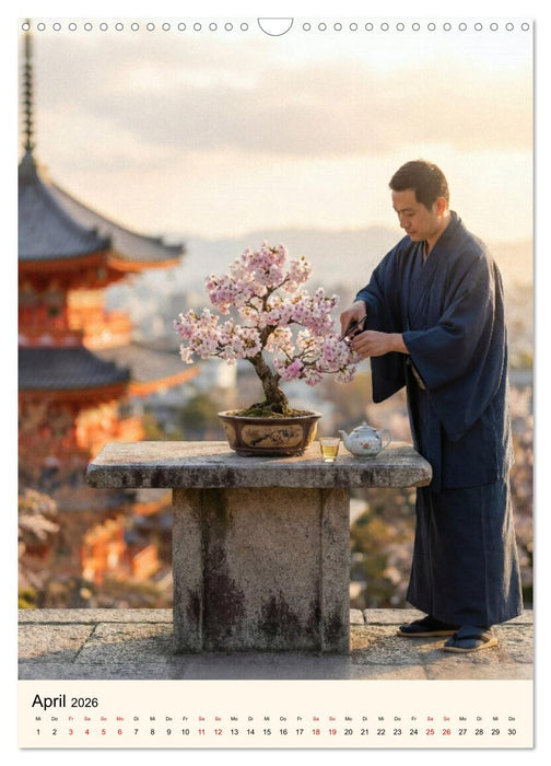 Spirit of Bonsai – Japanische Meisterwerke 2026 (CALVENDO Wandkalender 2026)