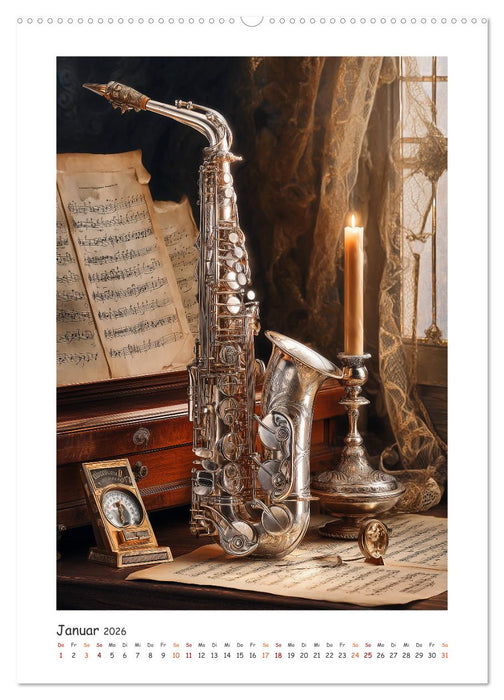 Zeitlose Töne (CALVENDO Premium Wandkalender 2026)