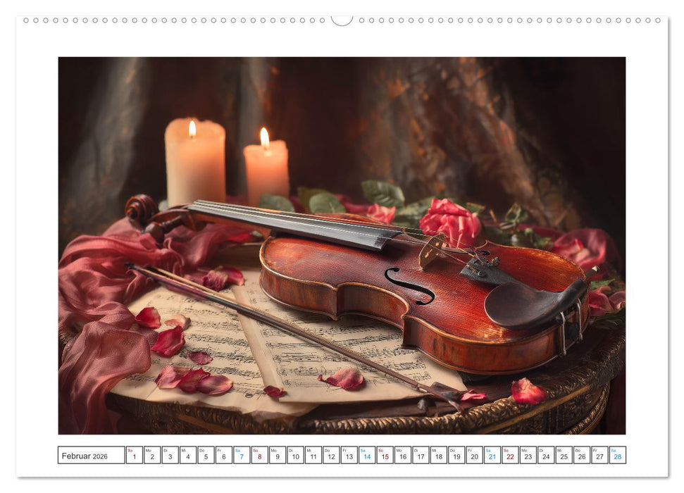 Klang der Ewigkeit (CALVENDO Premium Wandkalender 2026)