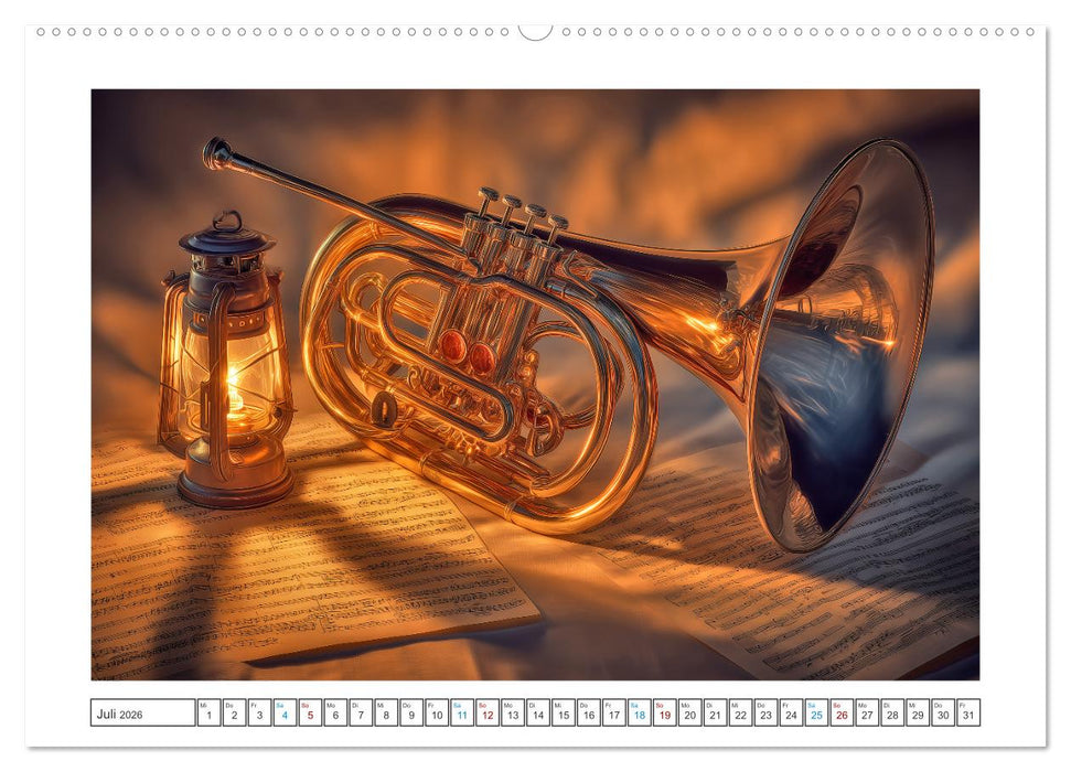 Klang der Ewigkeit (CALVENDO Premium Wandkalender 2026)