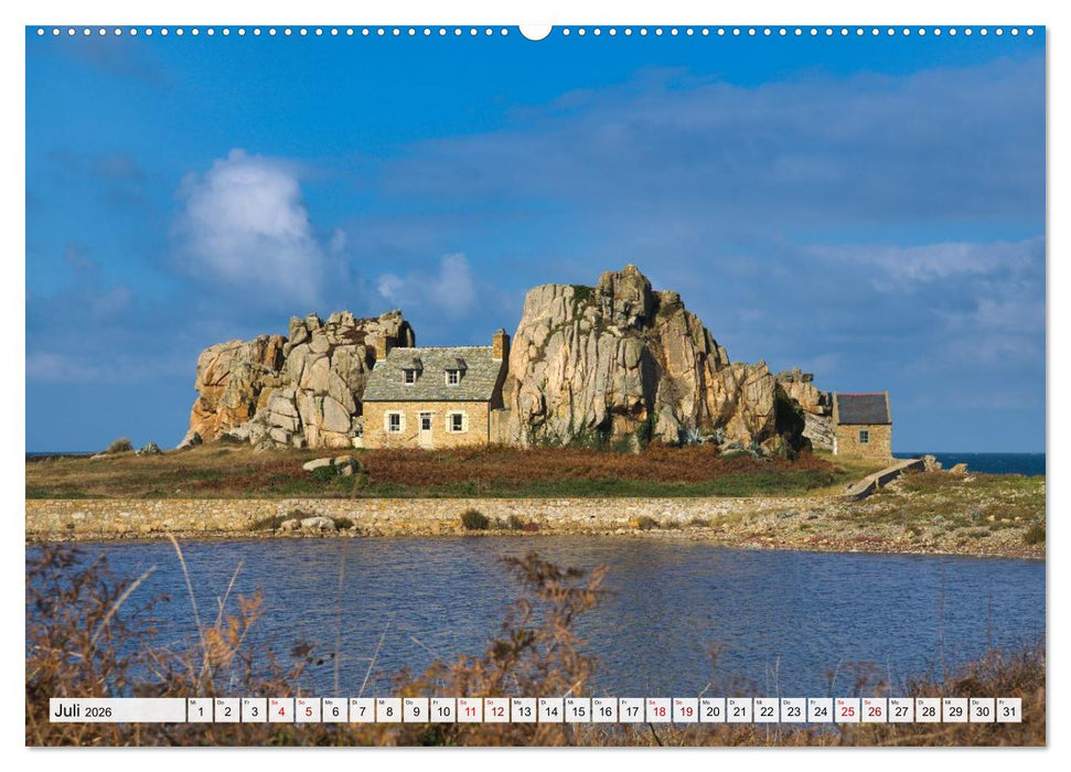 Begeisterung für die Bretagne (CALVENDO Premium Wandkalender 2026)