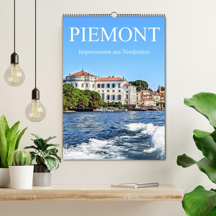 Piemont - Impressionen aus Norditalien (CALVENDO Wandkalender 2026)