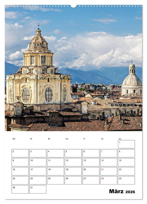 Piemont - Impressionen aus Norditalien (CALVENDO Wandkalender 2026)