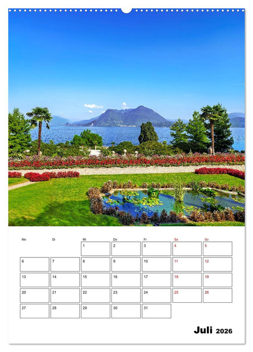 Piemont - Impressionen aus Norditalien (CALVENDO Premium Wandkalender 2026)