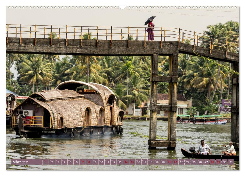 Indien - Der Süden (CALVENDO Premium Wandkalender 2026)