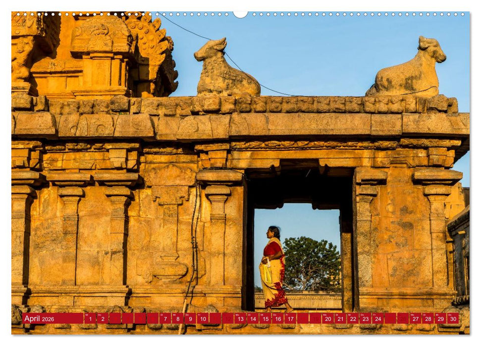 Indien - Der Süden (CALVENDO Premium Wandkalender 2026)